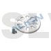 H70021B- Couronne CNC 112T et pignon 12 dents 